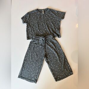 Rylee + Cru Gray Dot Set